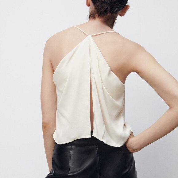 ZARA SATIN CAMISOLE TOP SIZE S - Picture 2 of 6